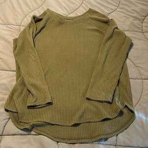 American eagle waffle light weight sweater
